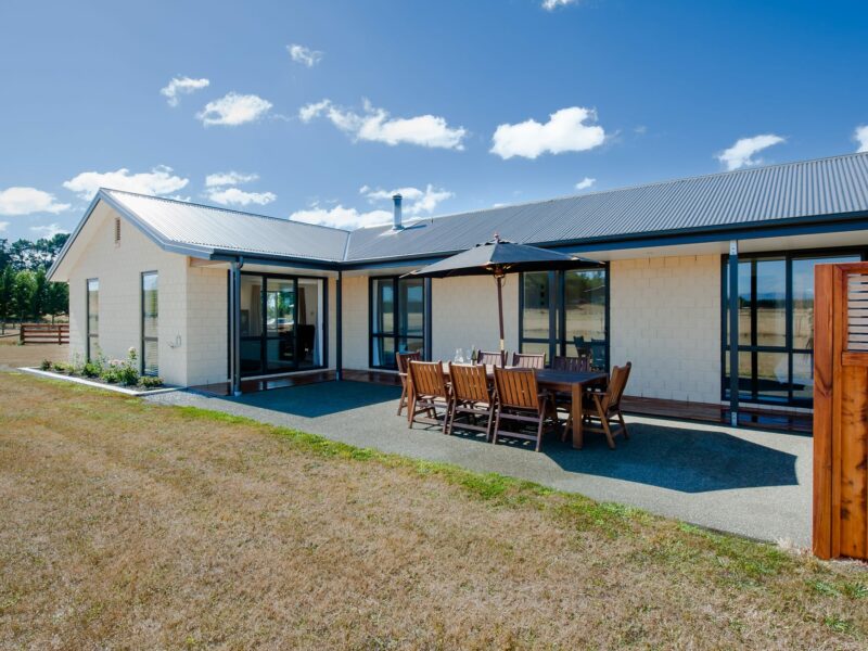 The Round Hill new build in Christchurch, New Zealand built by Trendsetter Homes