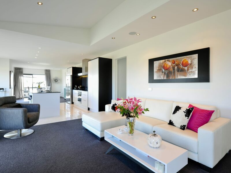The Hodgkinsons new build in Pegasus, North Canterbury built by Trendsetter Homes