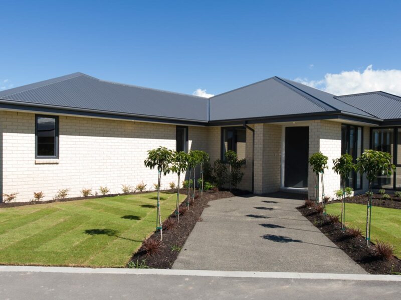 The Kahuraki Drive new build in Christchurch, New Zealand built by Trendsetter Homes