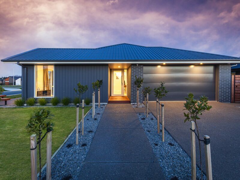 The Ravenswood new build in Christchurch, New Zealand built by Trendsetter Homes