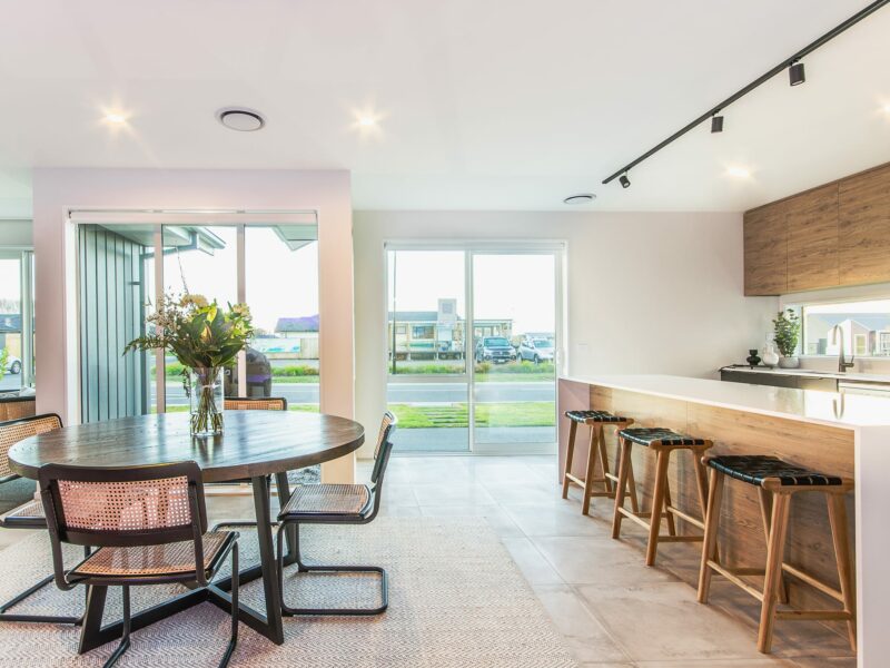 The Ravenswood new build in Christchurch, New Zealand built by Trendsetter Homes who work across Kaiapoi, Woodend and wider Canterbury