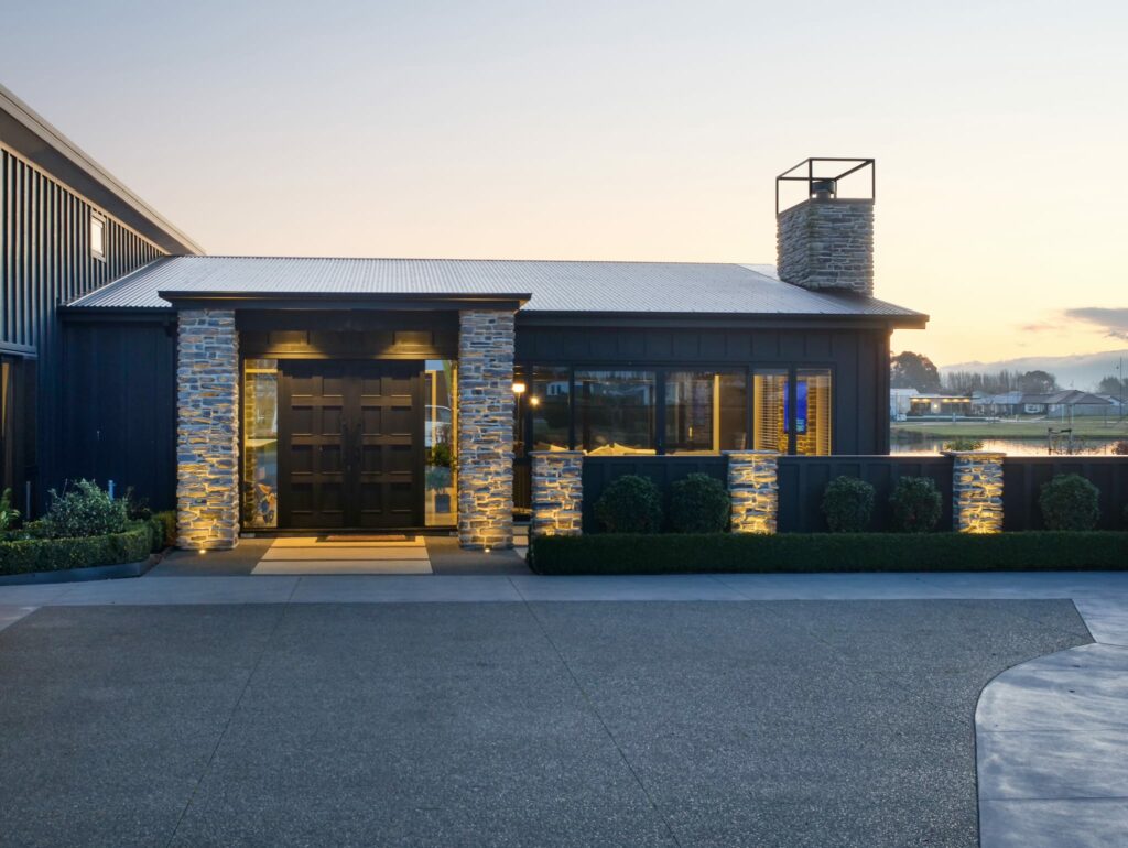 The Esplanade new home build in Pegasus Lake, North Canterbury built by Trendsetter Homes