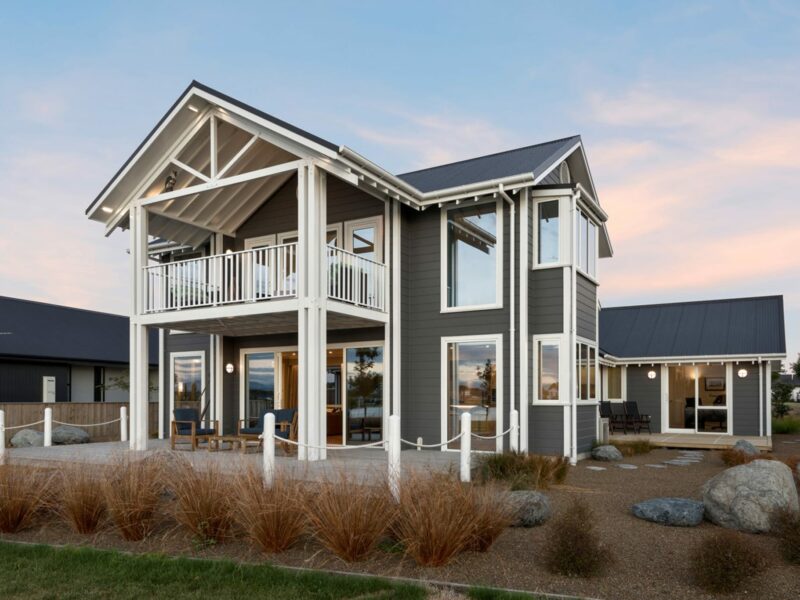A modern Pegasus new home build by Trendsetter Homes who work across Christchurch, Rangiora and wider Canterbury