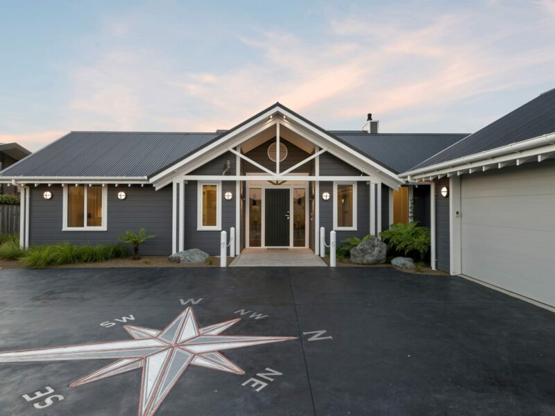 Trendsetter Homes Hamptons new build in Pegasus, North Canterbury