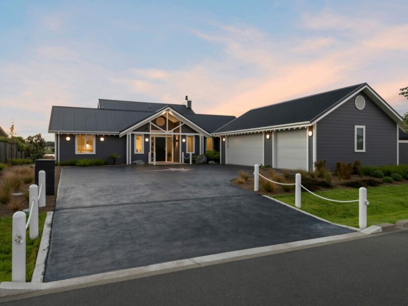 Trendsetter Homes Hamptons new build in Pegasus, North Canterbury
